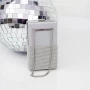 Silber XS-100-1 Handtasche Forsetti