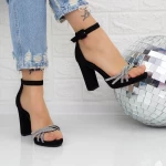 Sandalen mit dicken Absätzen 2xkk26 schwarz | Mei