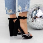 Sandalen mit dicken Absätzen 2xkk26 schwarz | Mei
