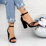 Sandalen mit dicken Absätzen 2xkk33 schwarz | Mei