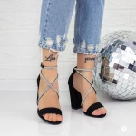 Sandalen mit dicken Absätzen 2xkk60 schwarz | Mei