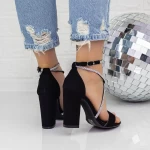 Sandalen mit dicken Absätzen 2xkk60 schwarz | Mei