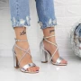 Sandalen mit dicken Absätzen 2xkk60 Silber Mei