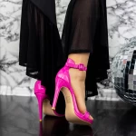 Sandalen mit einer dünnen Ferse 2Sy22 Fuksja | Mei