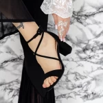 Sandalen mit dicken Absätzen 2yxd75 schwarz | Mei