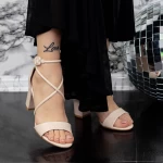 Sandalen mit dicken Absätzen 2yxd75 Beige | Mei