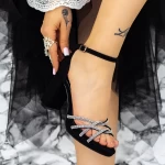 Sandalen mit dicken Absätzen 2xkk22 schwarz | Mei