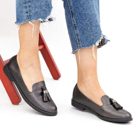 Frauenschuhe jeden Tag yeh6 Gunmetal | Mei