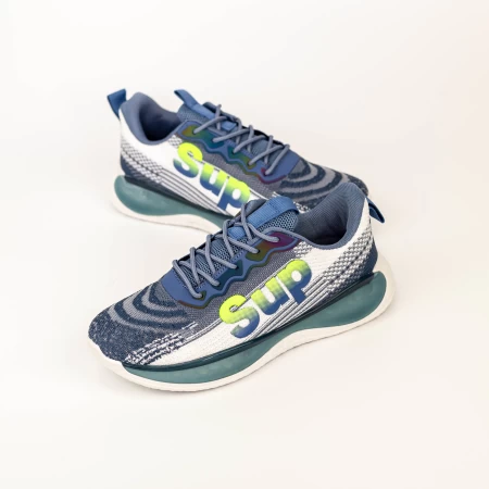 Herren Sports Schuhe HQ1892-1 Blue-Biała | Mode