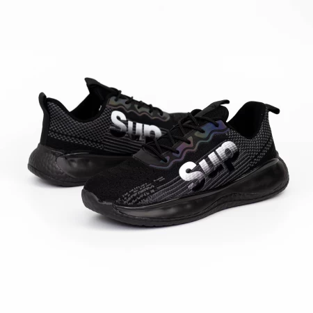 Herren Sports Schuhe HQ1892-4 Black-Biała | Mode