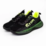 Herren Sports Schuhe HQ1892-5 Black-Green | Mode