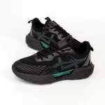 Herren Sports Schuhe HQ1883-1 Black-Green | Mode