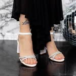 Sandalen mit dicken Absätzen 2xkk31 Weiß | Mei