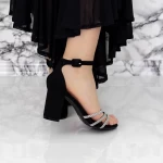 Sandalen mit dicken Absätzen 2xkk28 schwarz | Mei