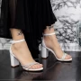 Sandalen mit dicken Absätzen 2xkk28 Weiß | Mei