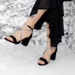 Sandalen mit dicken Absätzen 2xkk59 schwarz | Mei
