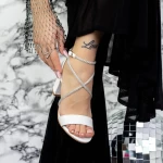 Sandalen mit dicken Absätzen 2xkk59 Weiß | Mei