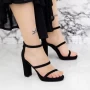 Sandalen mit dicken Absätzen 2xkk37 schwarz | Mei