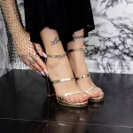 Sandalen mit dicken Absätzen 2xkk37 Zloty | Mei