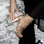 Sandalen mit dicken Absätzen 2xkk37 Zloty | Mei