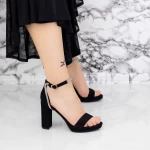 Sandalen mit dicken Absätzen 2xkk57 schwarz | Mei