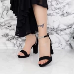 Sandalen mit dicken Absätzen 2xkk57 schwarz | Mei
