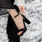 Sandalen mit dicken Absätzen 2xkk57 schwarz | Mei