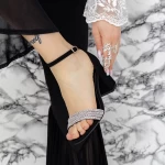 Sandalen mit dicken Absätzen 2xkk30 schwarz | Mei
