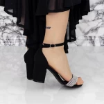 Sandalen mit dicken Absätzen 2xkk30 schwarz | Mei