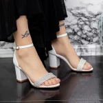 Sandalen mit dicken Absätzen 2xkk30 Weiß | Mei