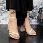Sandalen mit dicken Absätzen 2xkk32 Beige | Mei