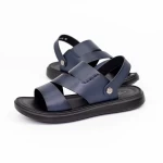Herren Sandalen 72009 Blau Mels