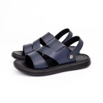 Herren Sandalen 72009 Blau Mels