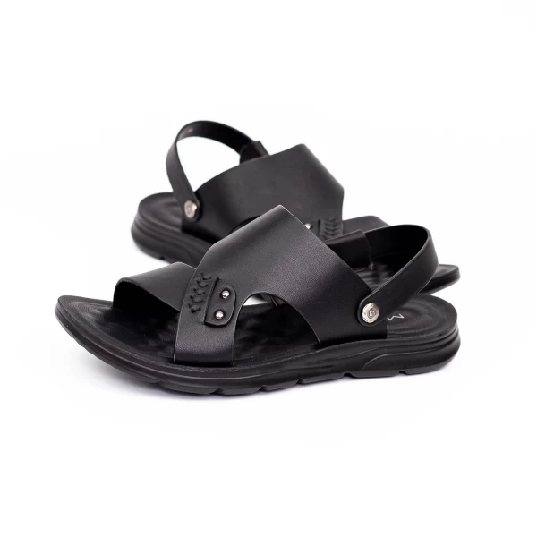 Männersandalen 5733 schwarz Mels