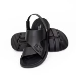 Männersandalen 5733 schwarz Mels