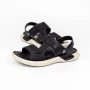 Herren Sandalen 803109 Schwarz Mels