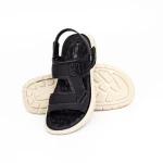 Herren Sandalen 803109 Schwarz Mels