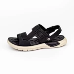 Herren Sandalen 803109 Schwarz Mels
