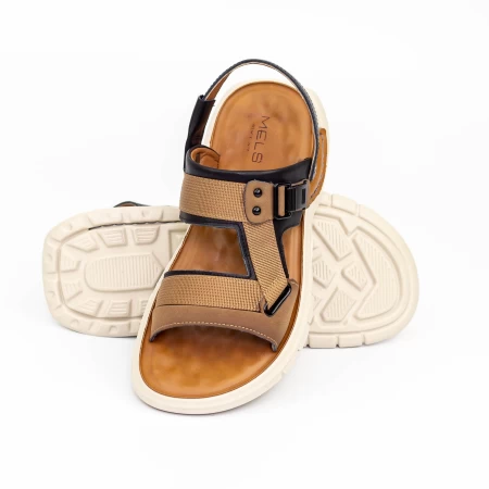 Herren Sandalen 803109 Khaki | Mels