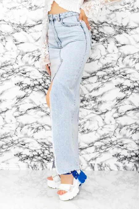 Jeansrock 3103 Blau Mode