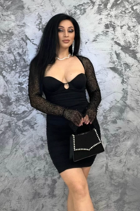 Frauenkleid 858059 Schwarz | Kikiriki
