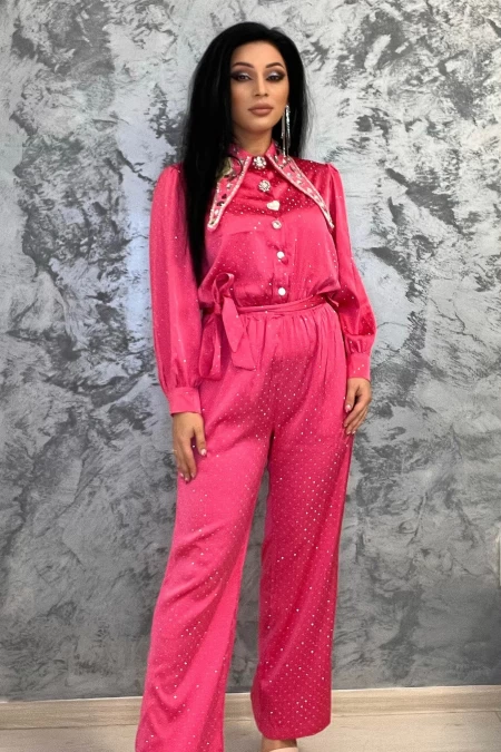 Frauenanzug W9091 Pink | Kikiriki