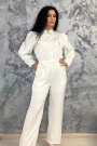 Frauen Overalls W9091 Weiß | Kikiriki