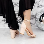 Sandalen mit dicken Absätzen xdr282a Beige | Mei