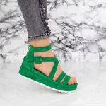 Frauensandalen 2SD10 Grün Mei