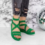 Frauensandalen 2SD10 Grün Mei