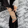 Sandalen mit einer dünnen Ferse und einer schwarzen Plattform von 2yxd81 Mei