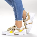 Frauen Sportschuhe 2018-321 Beige | Botinelli