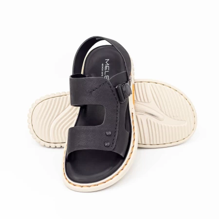 Herren Sandalen 803111 Black | Mels