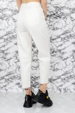 Frauen Jeans L0968 Weiß Fartfallin